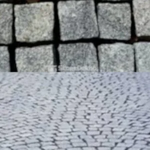 Grey Granite Cobblestone