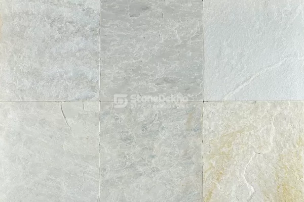 Himachal White Natural Quartzite Slate